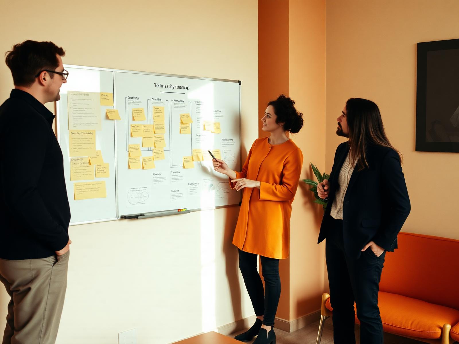 Sesión de trabajo con equipo directivo